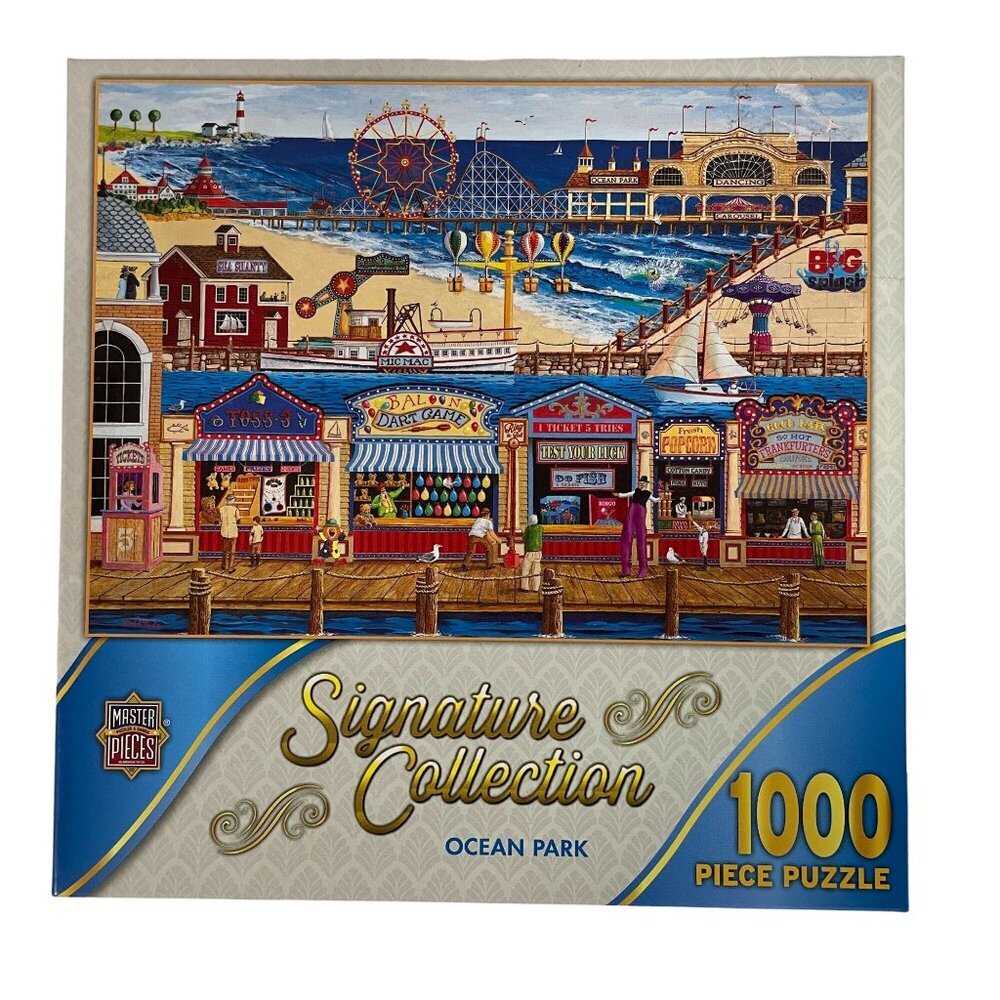 MasterPieces Signature Collection 1000‎ Piece Jigsaw Puzzle Ocean Park Amusement